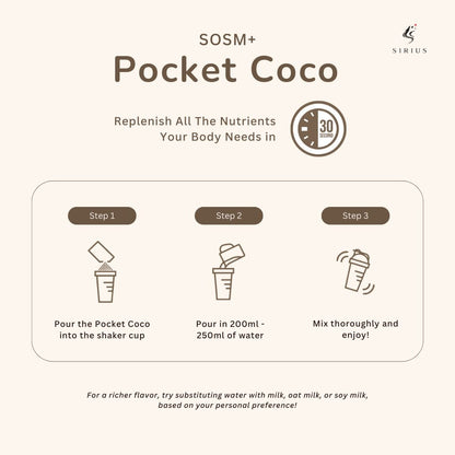 SOM1 SOSM+ Pocket Coco - How To Consume